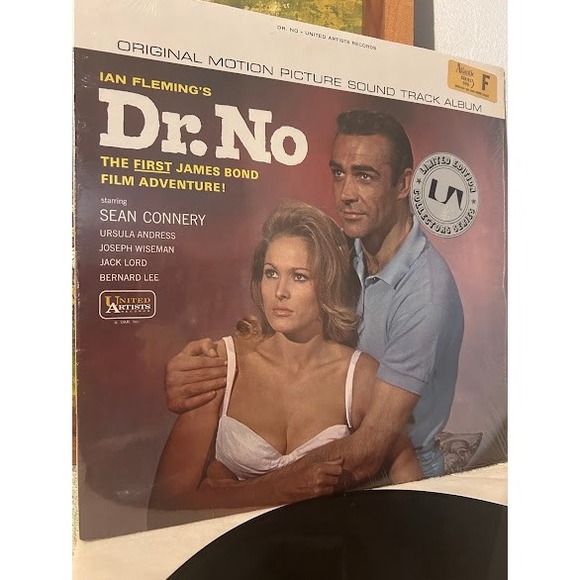 Dr No Original Motion Picture Sound Track Album Record Ian Fleming James Bond - Picture 2 of 3